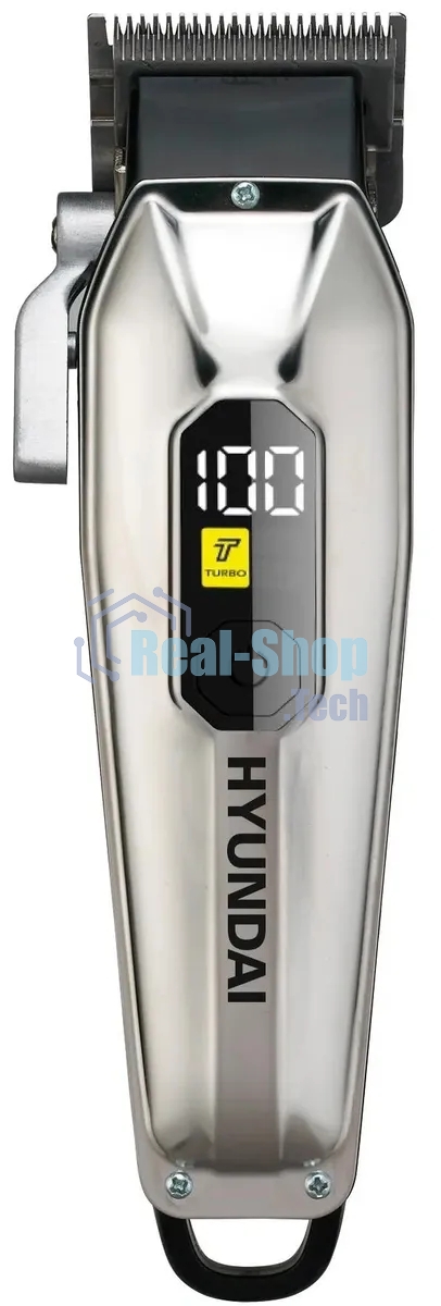 Машинка для стрижки Hyundai H-HC7110 черный/черный 5Вт (насадок в компл:6шт)