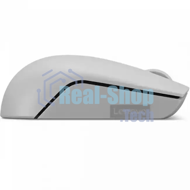 Мышь беспроводная Lenovo 300 серый, 1000 dpi, радиоканал, USB, кнопки - 3