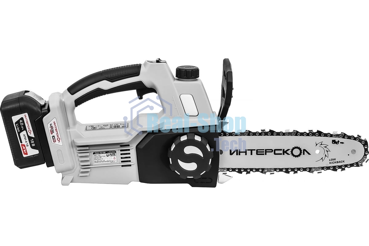Цепная пила ИНТЕРСКОЛ ПЦА-10/18В 696.4.1.70 18V