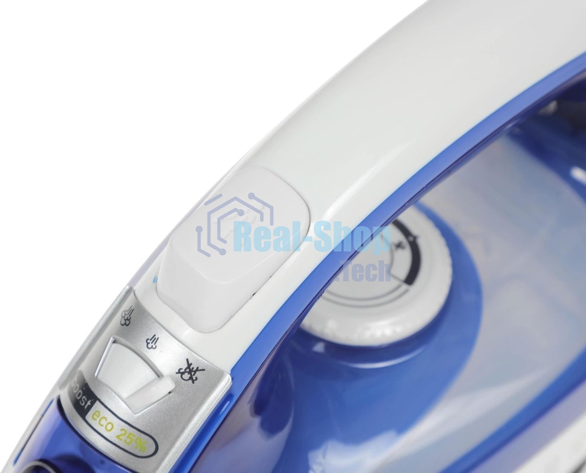Утюг Tefal FV1711E0 синий/белый, 1800 Вт, 20 г/мин, 80 г/мин, 200 мл