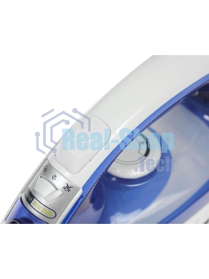 Утюг Tefal FV1711E0 синий/белый, 1800 Вт, 20 г/мин, 80 г/мин, 200 мл