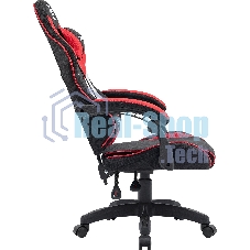 Кресло игровое Defender Sorrento черный/Красный, класс 3, ткань