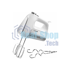 Миксер BRAYER BR1303, 500 Вт, корп.из нерж.стали, 5 режимов, 2 крюка, 2 венчика