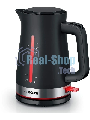 Чайник электрический Bosch TWK4M223 1.7л. черный корпус: пластик