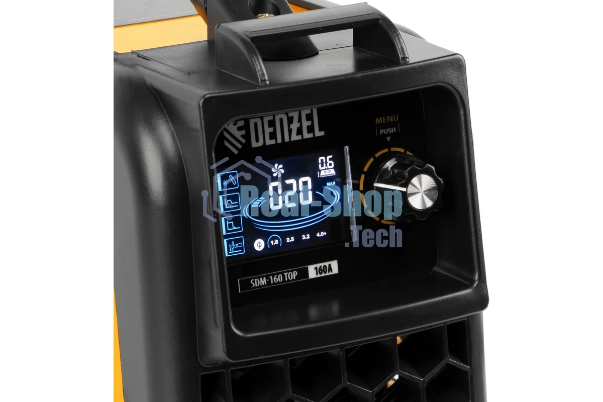 Аппарат инвертор. дуговой сварки Denzel SDM-160 Top, 160 А, ПВ 80%