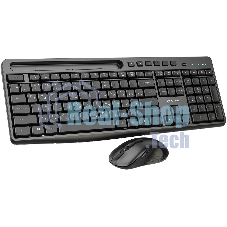 Комплект клавиатура + мышь Оклик S275W клав:черный мышь:черный USB беспроводная slim Multimedia (1993113)