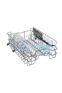 Встраиваемая посудомоечная машина Beko BDIS1W861, белый, 44.8 см, 9 компл., 55 дБ, класс A
