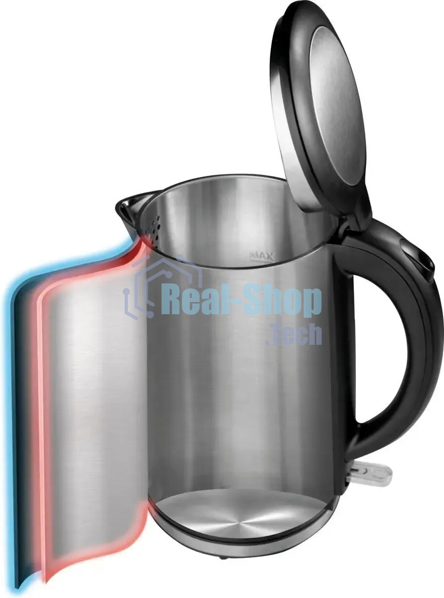 Чайник электрический Gorenje K15DWS 1.5л. 2200Вт нержавеющая сталь (корпус: нержавеющая сталь)