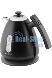 Чайник электрический Galaxy Line GL 0343, черный нефрит, металл, 2200 Вт, 1,7 л