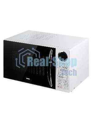 Микроволновая печь BBK 23MWG-930S/BW белый/черный, 23 л, 900 Вт, переключатели - сенсор