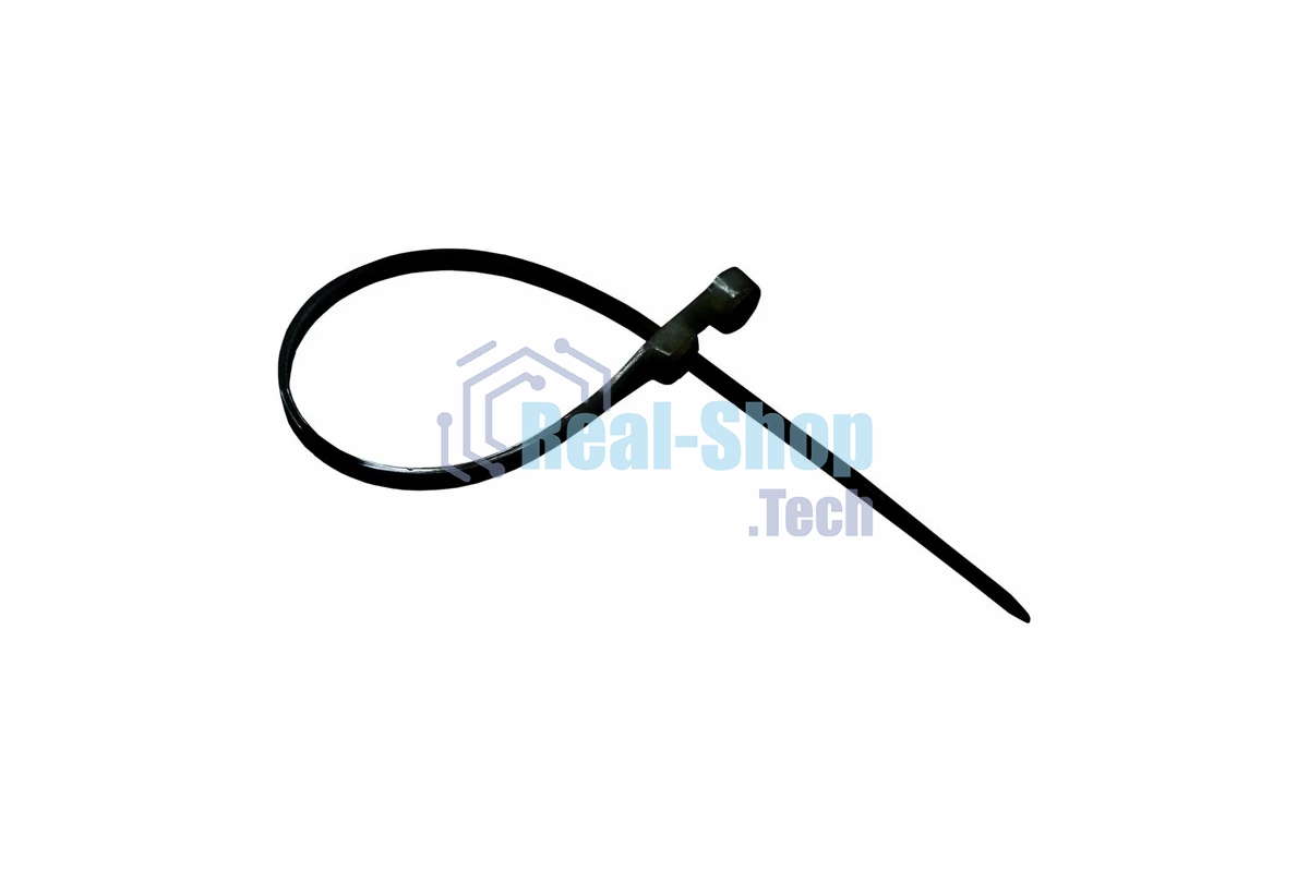 Хомут кабельный Rexant 3.6х100 под винт нейл. черный (уп. 100 шт)