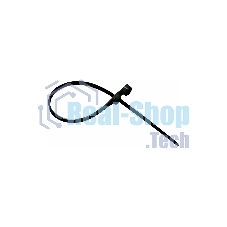 Хомут кабельный Rexant 3.6х100 под винт нейл. черный (уп. 100 шт)