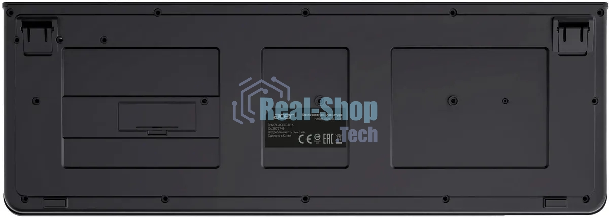 Комплект клавиатура + мышь Acer OCC401 клав:черный мышь:черный USB беспроводная (ZL.ACCCC.016)