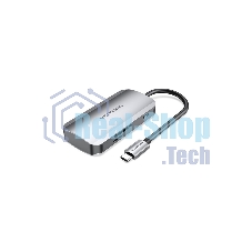 USB-концентратор Vention TNHHB, USB Type-C, USB/SD/TF/PD, USB Type-C