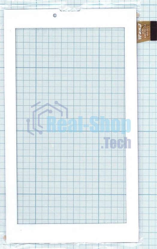 Сенсорное стекло (тачскрин) WJ851-FPC V1.0, белое