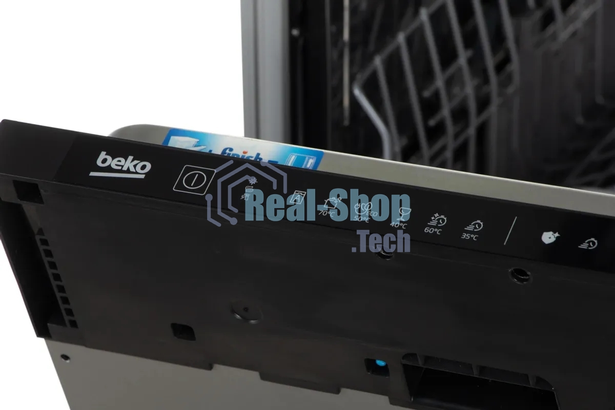 Встраиваемая посудомоечная машина Beko BDIS16020, белый, 44.8 см, 10 компл., 47 дБ, класс A