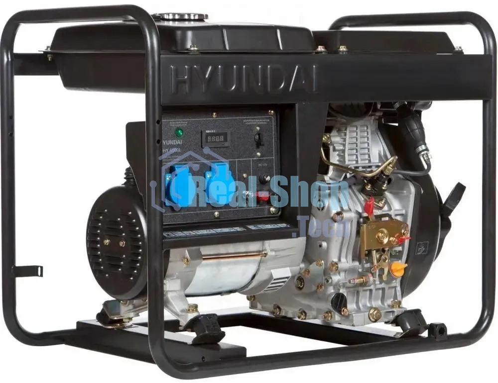 Электрогенератор дизельный Hyundai DHY 6500L, 5.5 кВт, 82 дБ, 95 кг