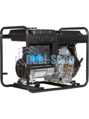 Электрогенератор дизельный Hyundai DHY 6500L, 5.5 кВт, 82 дБ, 95 кг