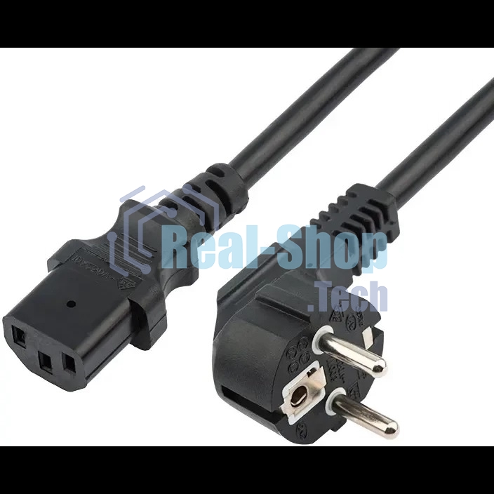 Шнур питания NTSS NTSS-PC13772 C13-Schuko проводник.:3x1мм2 1.8м 220В 10А черный