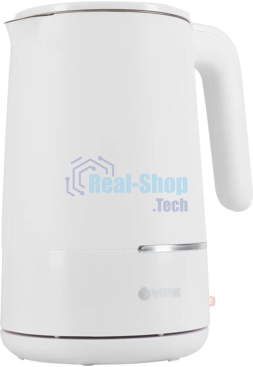 Чайник электрический Vitek VT-1104 1.5л. 2200Вт разноцветный корпус: металл/пластик