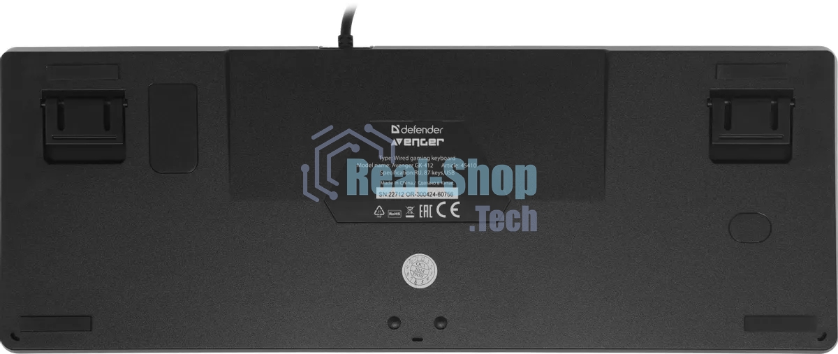 Клавиатура проводная Defender MECHANICAL AVENGER GK-412 RU