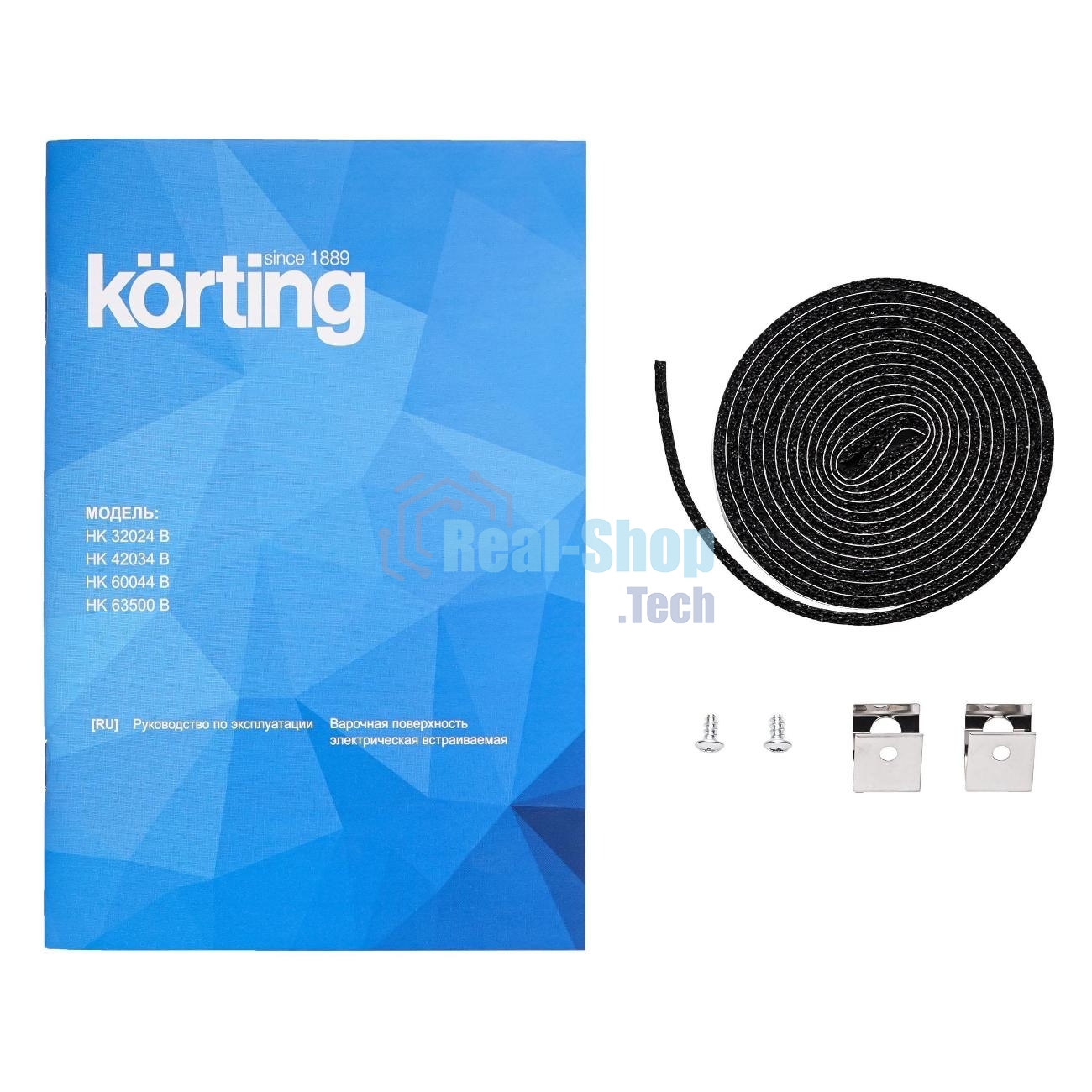 Электрическая варочная панель Korting HK 32024 B черный