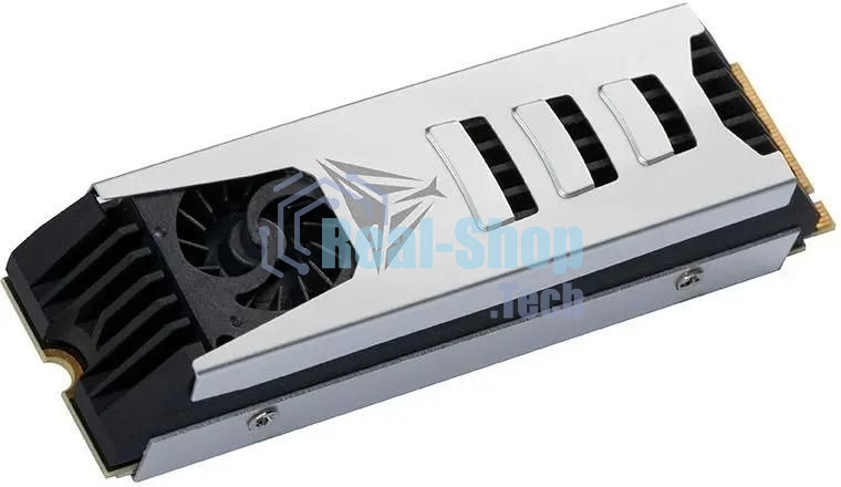 Накопитель SSD Patriot Viper PV553, 1Tb, PCIe 5.0 x4, M.2 2280, NVMe, R/W 11700/9500, активное охлаждение