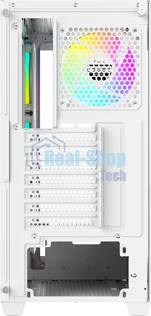 Компьютерный корпус Ocypus Gaммa C72 WH ARGB ATX/win/white/4 ARGB fans/no PSU/Tempered Glass