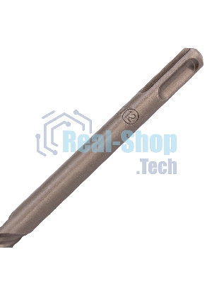 Бур по бетону Denzel двойная спираль, Cobalt W-tip, 12x600 мм, SDS PLUS