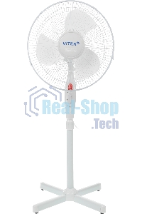 Вентилятор напольный Vitek VSF-1631 40Вт скоростей:3 белый