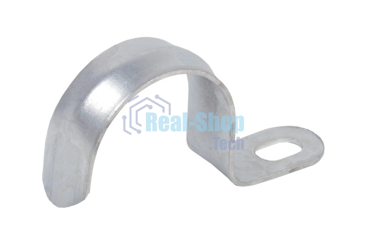 Скоба металл.однолапковая d16-17 мм Iek CMAT10-16-100