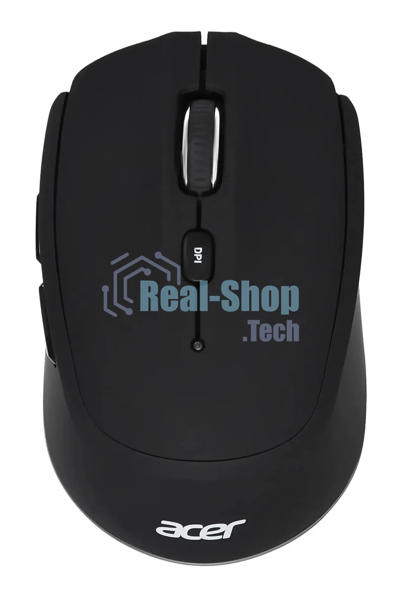 Мышь беспроводная Acer OMR050 черный, 1600 dpi, радиоканал, Bluetooth, USB, кнопки - 6