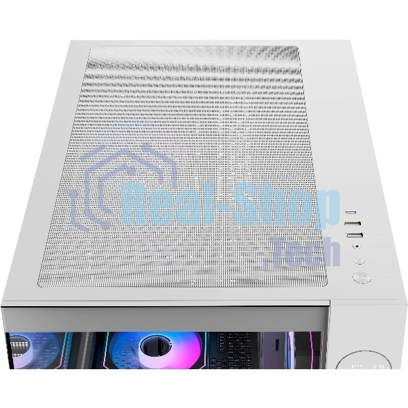Компьютерный корпус Ocypus Iota C70 WH ARGb ATX/win/белый/6 ARGb fans/no PSU/Tempered Glass