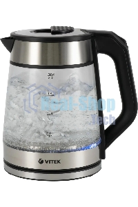Чайник электрический Vitek VT-1176 черный 2200W 1.7л