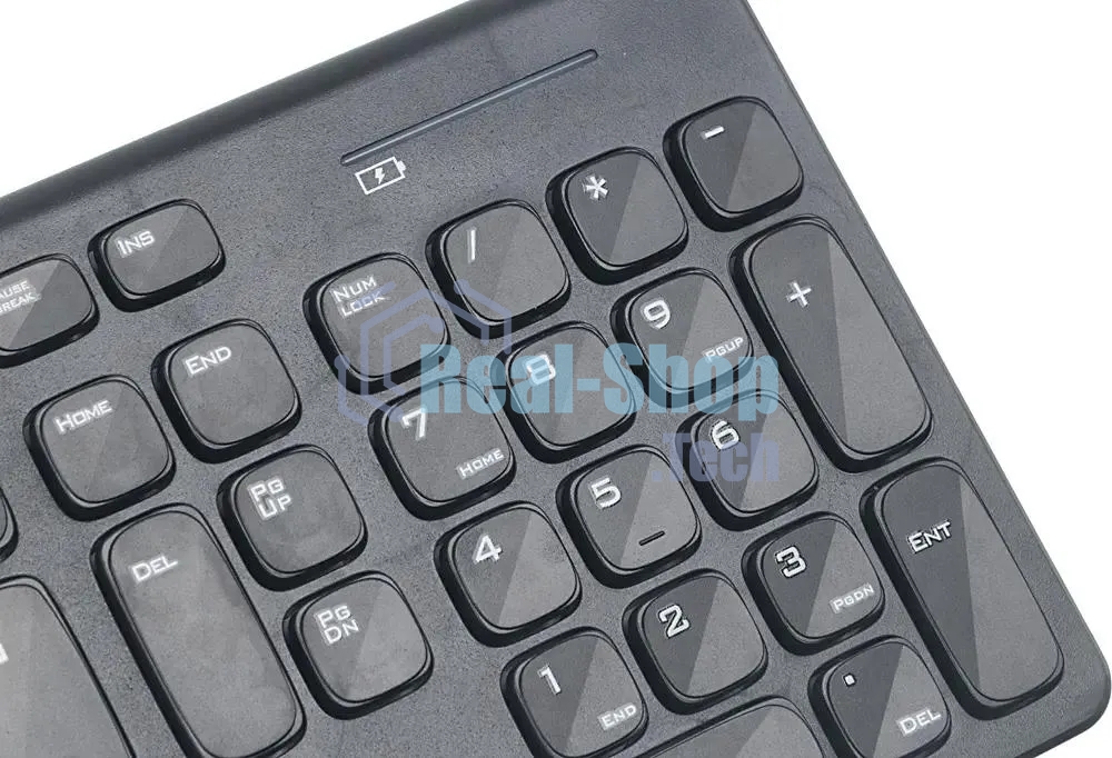 Комплект (клавиатура+мышь) OKLICK 220M, USB, беспроводной, черный