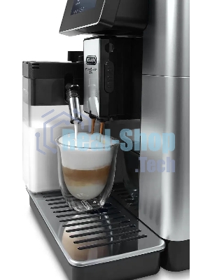 Кофемашина DeLonghi ECAM610.55.SB 1450Вт черный/серебристый