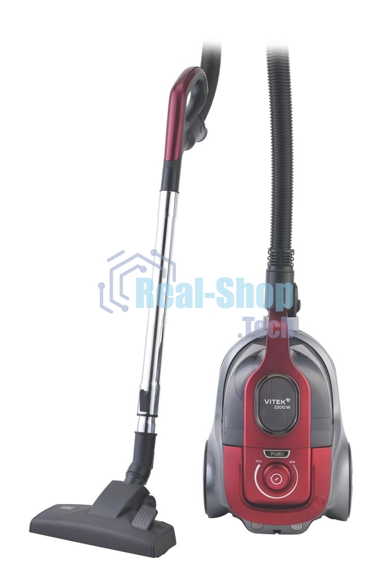 Пылесос Vitek VT-CV3113 2200Вт красный/серый