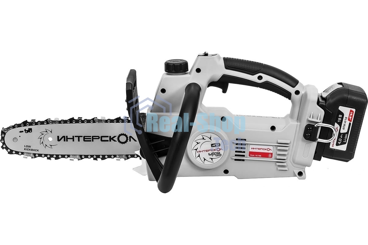 Цепная пила ИНТЕРСКОЛ ПЦА-10/18В 696.4.1.70 18V