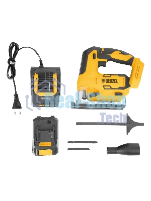 Лобзик аккумуляторный Denzel CJH-20-80, Li-Ion, 20 В