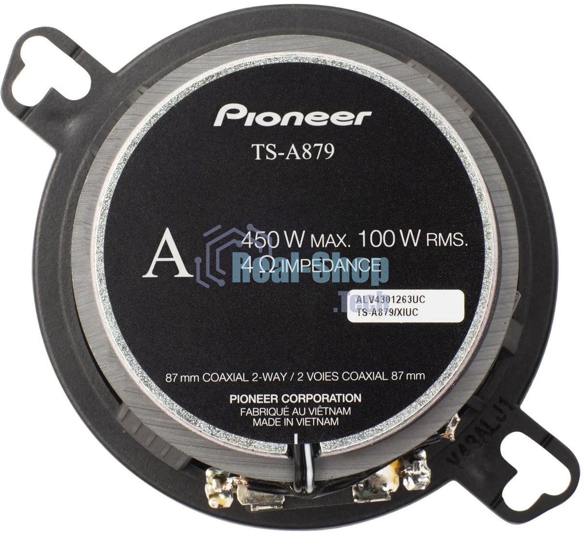 Колонки автомобильные Pioneer TS-A879 (без решетки) 450Вт 85дБ 4Ом 7.6см (3дюйм) (ком.:2кол.) твитер двухполосные