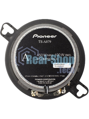 Колонки автомобильные Pioneer TS-A879 (без решетки) 450Вт 85дБ 4Ом 7.6см (3дюйм) (ком.:2кол.) твитер двухполосные