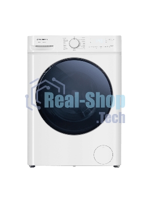 Стиральная машина Maunfeld MFWM128WH053 белая, загрузка фронтальная 7.5кг, 1200 об/мин., класс: A+++