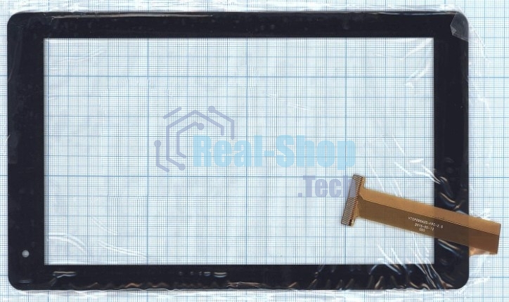 Сенсорное стекло (тачскрин) VTCP090A25-FPC-2.0, черное