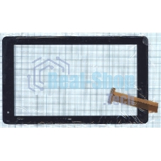 Сенсорное стекло (тачскрин) VTCP090A25-FPC-2.0, черное