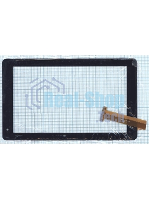 Сенсорное стекло (тачскрин) VTCP090A25-FPC-2.0, черное