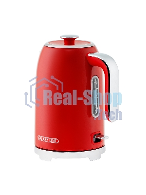 Чайник электрический Galaxy Line GL 0349 1.7л. 2200Вт красный корпус: нерж.сталь (ГЛ0349Л)