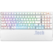 Клавиатура проводная ASUS X901 SCOPE II 96 WL/WHT/NXSW/RU/PBT
