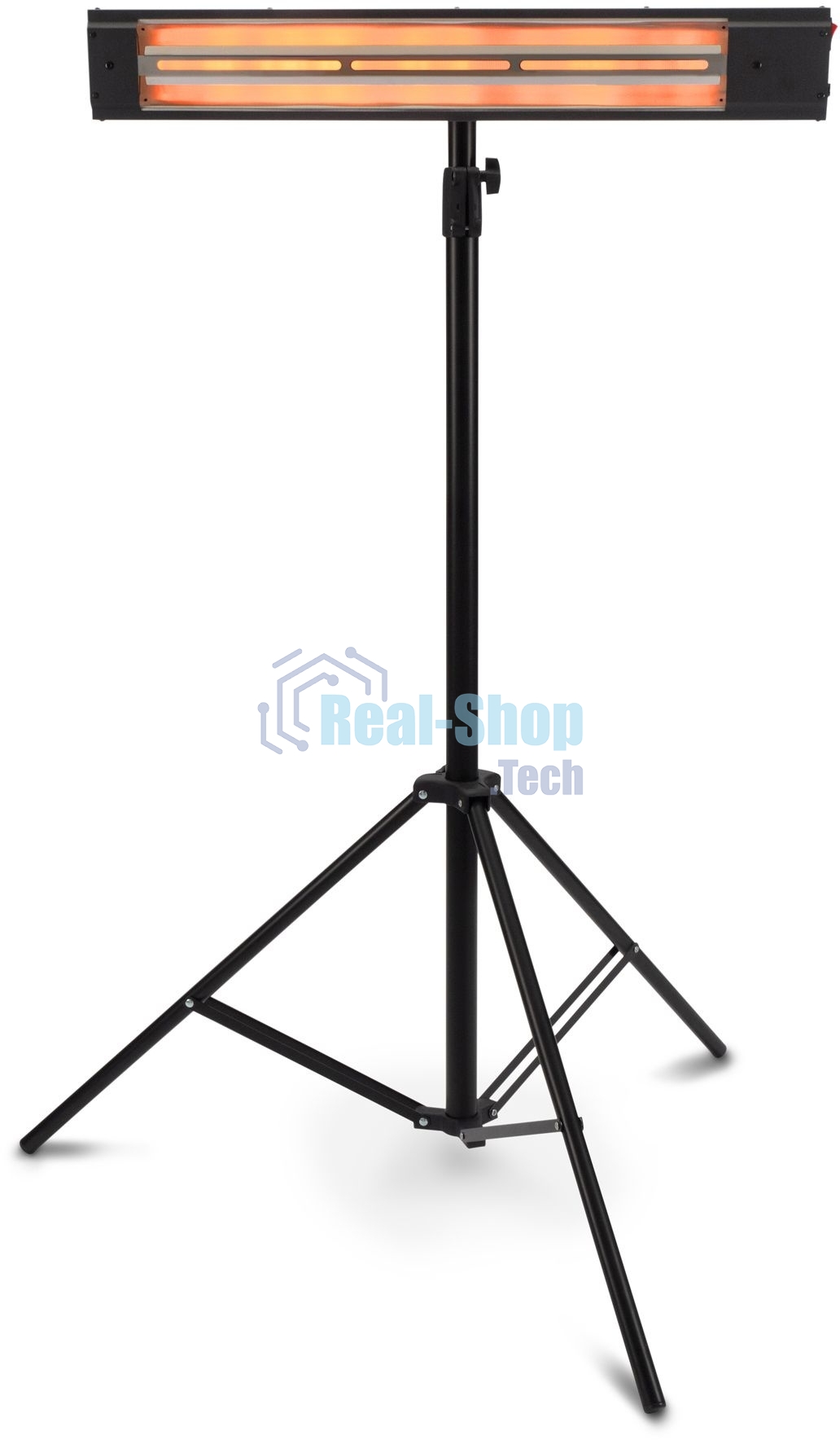 Обогреватель инфракрасный Starwind SHIRC-1010, черный, кварцевый, 1000 Вт, 18 м2