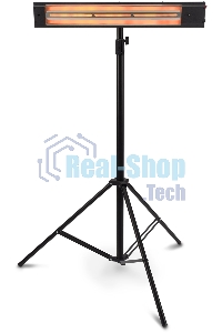 Обогреватель инфракрасный Starwind SHIRC-1010, черный, кварцевый, 1000 Вт, 18 м2