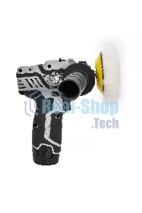 АПМ-76/12Э аккум. полировальная машина (картон, без аккум. и ЗУ, набор 7 пр.) INTERSKOL